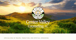 Desktop Screenshot of centervalleycounseling.com