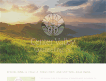 Tablet Screenshot of centervalleycounseling.com